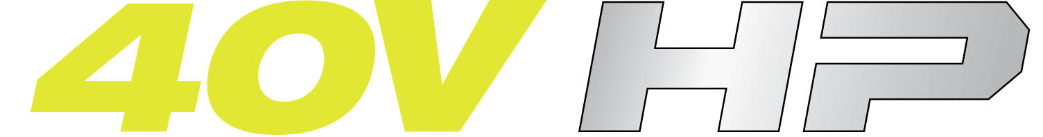 Logo de HP de 40 V