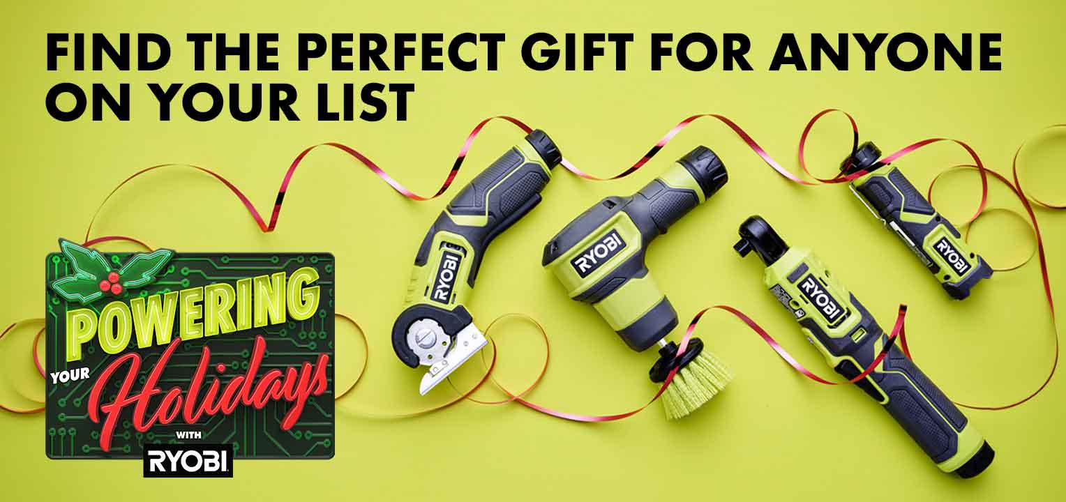 Find the Perfect Gift with a RYOBI Gift Guide